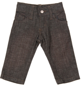 Wrangler® All Around Baby™ Boys Brown Jeans