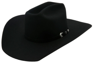 Resistol® 3X Bannon Black Felt Cowboy Hat