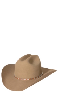 Resistol® 4X George Strait Silver Eagle Chestnut Felt Cowboy Hat