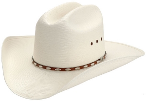 Resistol® 8X George Strait Silver Eagle Straw Cowboy Hat