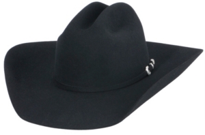 Resistol® Double Tuff Black Felt Cowboy Hat