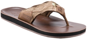 Realtree Outfitters® Ozark™ Men's Camo Thong Flip Flop