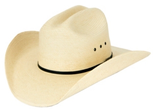 Larry Mahan® Cowboy Palm Leaf Cowboy Hat