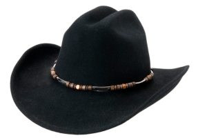 Rodeo King® Silverado Black Felt Crushable Western Hat