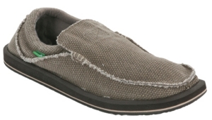 Sanuk® Chiba™ Men's Brown Sidewalk Surfer Burlap Shoes