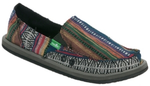 Sanuk® Donna™ Ladies Multi Color Fiesta Canvas Sidewalk Surfer Shoes