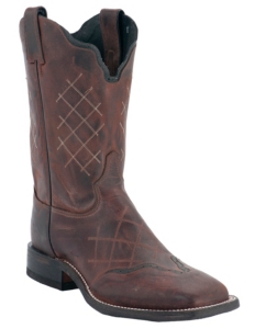 Tony Lama® Men's Cognac Century Square Toe Western Boots