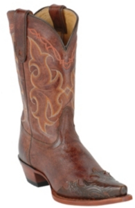 Tony Lama® Ladies Vaquero Clay Santa Fe Wingtip Western Boot