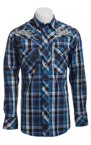 Panhandle Slim 90 Proof Men’s L/S Western Snap Shirt V6S3398