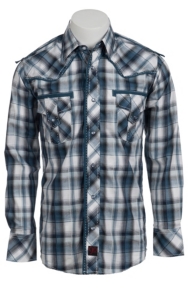 Panhandle Slim 90 Proof Men’s L/S Western Snap Shirt V6S3418