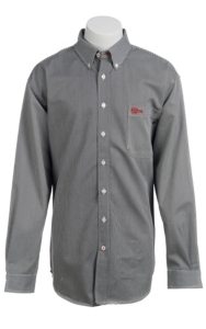 Cinch® Men's Flame Resistant Stripe Workshirt W3001004