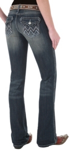 Rock 47™ by Wrangler® Women's Silent Night Ultra Low Rise Jeans