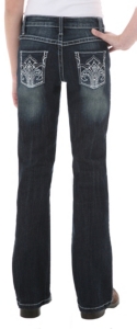 Rock 47™ by Wrangler® Girls' Jingle Rock Jean - Sizes 4-6 Regular & Slim Fit