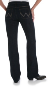 Wrangler® Q-Baby™ Mid Rise Dark Dynasty Stretch Jean