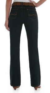 Wrangler® Aura™ Turquoise Tinted Instantly Slimming Ladies Jean