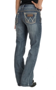 wrangler black bootcut jeans