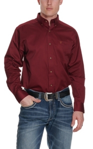 burgundy dress up shirt