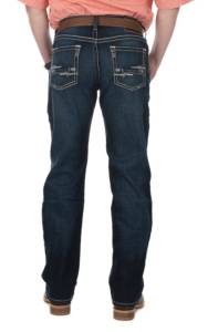 Ariat M4 Adkins Round Up Men S Low Rise Stretch Boot Cut Jeans Cavender S