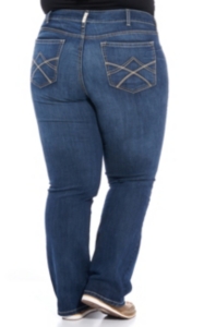 plus size ariat jeans