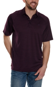 mens purple polo