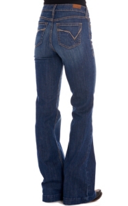 high rise trouser jeans