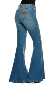 wrangler bell bottoms jeans