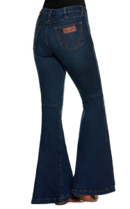 wrangler high waisted flare jeans
