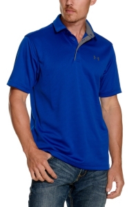 under armour blue polo shirt