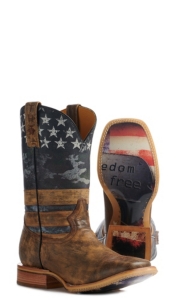 mens patriotic cowboy boots