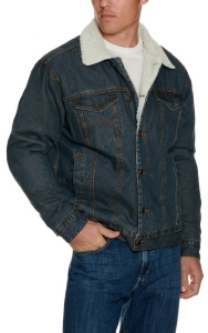 sherpa denim jacket wrangler