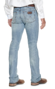 wrangler retro slim boot cut jeans