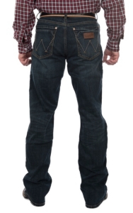 dark wash wrangler jeans