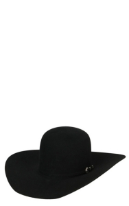 rodeo king black felt hat