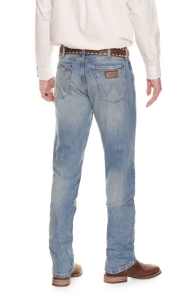 mens wrangler slim straight jeans