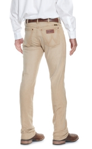 tan wrangler jeans mens