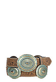 belts concho western womens crystal cavenders