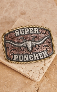 super puncher belt buckle