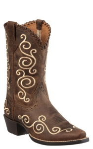 ariat embroidered boots