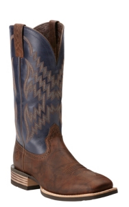 boots ariat western shoes tycoon toe arizona wide sky square bar brown mens cavenders