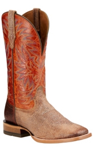 Ariat High Call Men's Quicksand with Sunset Top Double Welt Square Toe Western Boots