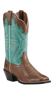 aqua cowgirl boots