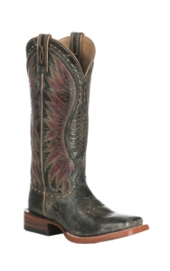 black vaquera boots