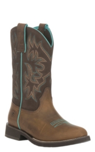 ariat delilah round toe western boot