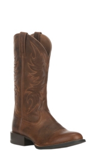 ariat round toe cowboy boots