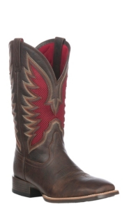 dark red cowboy boots