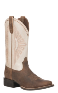 round up square toe western boot vintage bomber