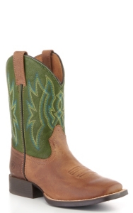 green ariat boots