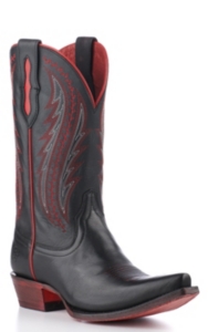 ladies red cowboy boots