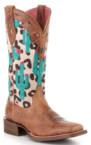 leopard print ariat boots