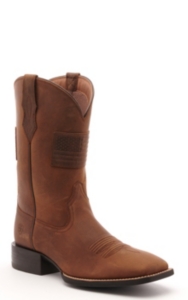 sport patriot round toe western boot